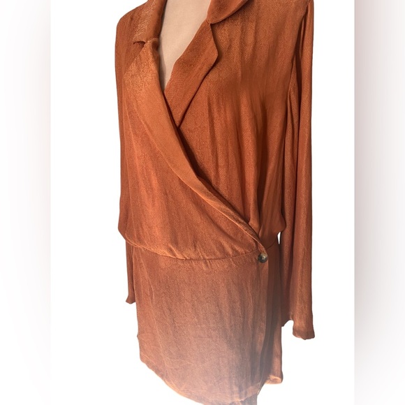 NWT FREE PEOPLE Cinnaber Lightweight Simone Mini Dress Size XL - Picture 3 of 11